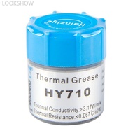 LOOKSHOW 20g HY710-CN10 Silver Thermal Grease Paste Compound Chipset Cooling For CPU GPU H1L4