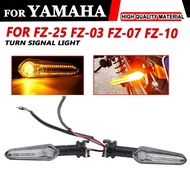 For YAMAHA FZ-25 FZ25 FZ-03 FZ03 FZ 07 10 FZ07 FZ10 Motorcycle Accessories Front Rear Turn Signal In