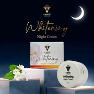 (V WHITE SERIES )Whitening Night Cream 30g Skincare