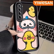 YIWESAN เคสสำหรับ Xiaomi Redmi โน๊ต8 Note 8T Note 8 Pro Note 8 Pro Note 7S Note 7S Note 7 Pro เคสลายการ์ตูนเด็กผู้ชายตลกดีไซน์ใหม่เคสมือถือกันกระแทกเคสซิลิโคนนิ่มแบบรวมป้องกันเลนส์กล้อง