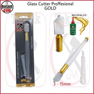 PISAU POTONG KACA STAMVICK - GLASS CUTTER POREFFESIONAL - HIGH QUALITY ALAT PEMOTONG KACA GOLD - PIS