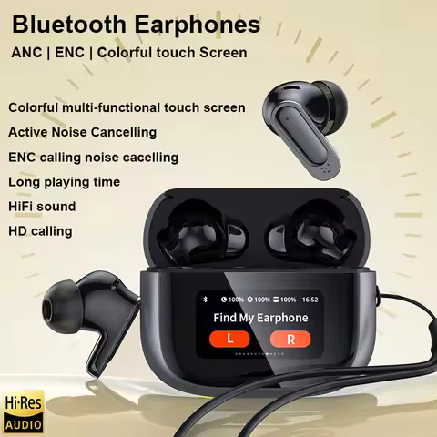 ANC Bluetooth Earphone Active Noise Cancelling Wireless Headphone ENC noise cancelling AIR-Handsfree