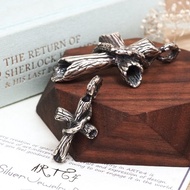 森木十字架 小款 925純銀項鍊 十字架項鍊