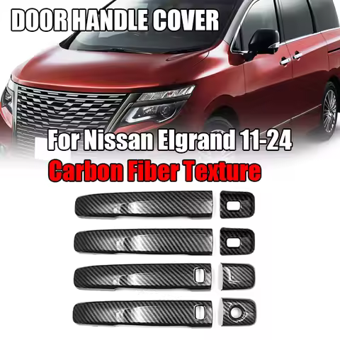 Suitable for 11-24 Nissan Elgrand E52 front door door door bowl handle decorative scratch protection