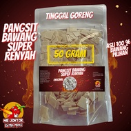 Kripik bawang goreng pangsit mentah Renyah Enak cemilan tinggal Goreng