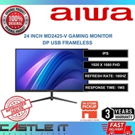 AIWA Gaming Monitor 24 27 Inch IPS FHD 180Hz 200Hz 1ms Gaming Monitor DP USB