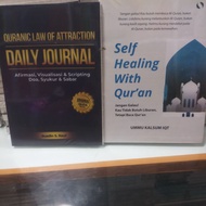 Package OF 2 Books SELF HEALING WITH QURAN QURANIC LAW OF ATTRACTION DAILY JOURNAL