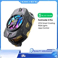 Black Shark FunCooler 4 Pro Phone Cooler 27W Smart Cooling, RGB Light, App Control