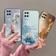 Oppo A54 / A55 case printed with calligraphy image of peace of mind, peace