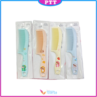 Sisir Anak Set Isi 2pcs Karakter Kartun Runcing 2 Pcs Sisir Gagang Plastik Rambut Wanita Murah PTT
