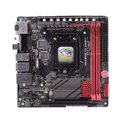 Intel Z97 MAXIMUS VII IMPACT M7i ITX MINI motherboard Used original LGA1150 LGA 1150 DDR3 16GB USB3.