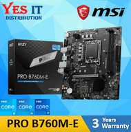 MSI  PRO B760M-E DDR5 / PRO B760M-E DDR4 INTEL LGA1700 m-ATX MOTHERBOARD