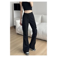 【READY STOCK AT Johor】 CherryShop⭐Overalls womens slim fit trousers casual sports pants