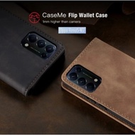 CASEME OPPO RENO 5 4G / RENO 5 5G Flip Wallet Leather Case Cover Sarung Dompet Caseme Kulit PU Original