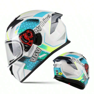 NinetyNine หมวกกันน็อคเปิดคาง หมวกกันน็อค หมวกกันน็อคเต็มใบ VGV Helmet สไตล์ทัวริ่ง ชิลด์ใส มีเเว่นก