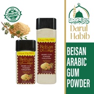 Beisan Arabic Gum Powder (Gam Arab Asli) | Natural Gum Arabic Fiber Drink | Serbuk Gam Arab Halus | 