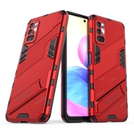 Phone Case For Xiaomi Redmi Note 10 4G 5G Pro 5G Max Note 10S Rugged Armor Shockproof Stand Holder Phone Cover