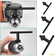 Lidu12 Carbon Steel Drill Chucks Wrench Tighten Loosen Tool Electric Hand Drill Chucks Easy to Use f