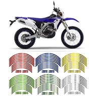 21/18 inch Wheel Tire Rim Hub Sticker Mags Decoration For YAMAHA WR155R WR400F WR426F WR450F WR500Z 