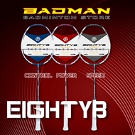 FELET Eighty8 (POWER/CONTROL/SPEED) Badminton Racquet 4u Racket Badminton Racket Raket Badminton Ori