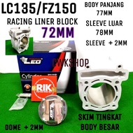 Y15ZR LC135 RACING BLOCK 63MM 65MM 68MM 70MM 72MM 73MM BODY 7MM 13MM BODY  BLOCK LC135