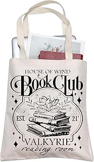TOBGBE Night Court Gifts Acotar Book Club Inspired Bag For Book Lover ACOTAR Bookish Merchandise SJM
