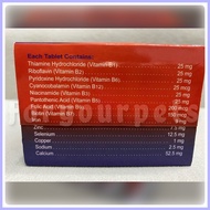 ✗ ❁ B-Complex Vitamins & Minerals Tablet - B50/2 Forten for gamefowl