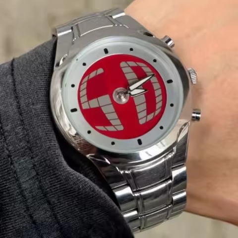 New Cool Y2K Watches for Men Dual Display Men's Watch Waterproof Quartz Wristwatches Male Clock Relo