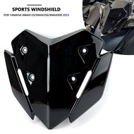 For YAMAHA YAMAHA XMAX125 XMAX250 XMAX300 2023 Motorcycle Sport Wind Deflector Windscreen Increased XMAX-300/250/125 Windshield