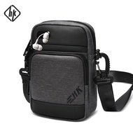 HcanKcan men's shoulder bag Waterproof Handbag For Men Fashion Travel Crossbody Bags Male Mini Bags for phone Man wallet 5873