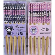 ((Sandi House) Kuromi Shaped Chopsticks