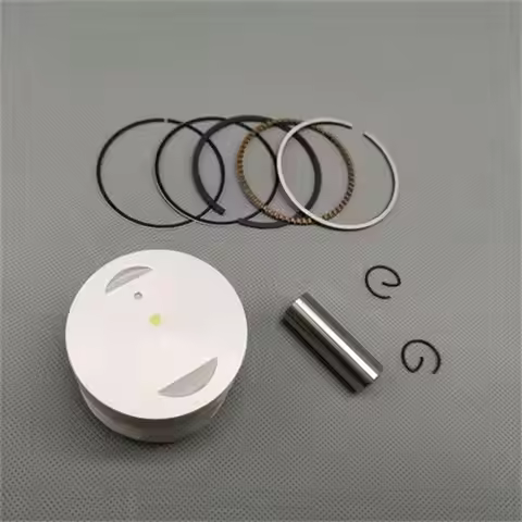 Euro II 57mm Motorcycle Cylinder Pin 14mm Piston 1.0 Ring Set For Suzuki GS125 GN125 EN125 GZ125 GS 