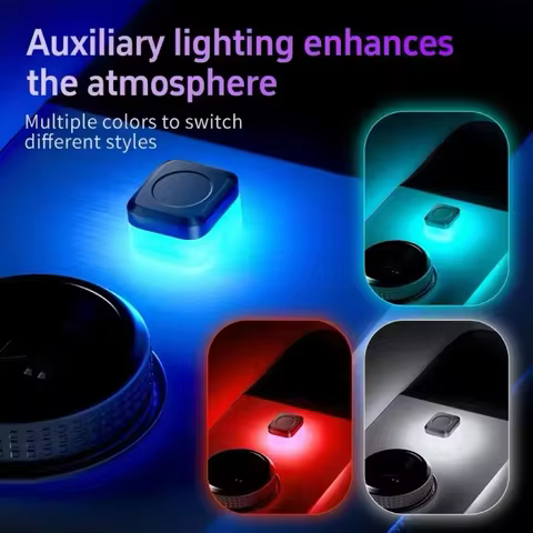 LED Car Ambient Light USB Cigarette Lighter Decorative Light Ambient Light in Car Universal Car Ambi