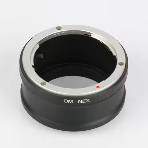 1 PC OM Mount Lens To Sony NEX E Adapter for Olympus OM Lens To Sony NEX E-Mount Camera Adapter Ring