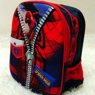 Quality School Bag Beg Sekolah 3D Ultraman printed