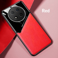 For Leather Back Cover Magnetic For Honor X9c Magic7Lite HonorX9c Honer X 9c X9c TPU Soft Frame Shoc