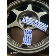 Sticker rim p1 racing #p1racing