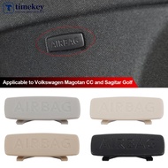 TIMEKEY 1/2Pcs Car A B C Pillar Airbag Emblem Cap 1K8853437 For VW Jetta A5 A6 I6J3
