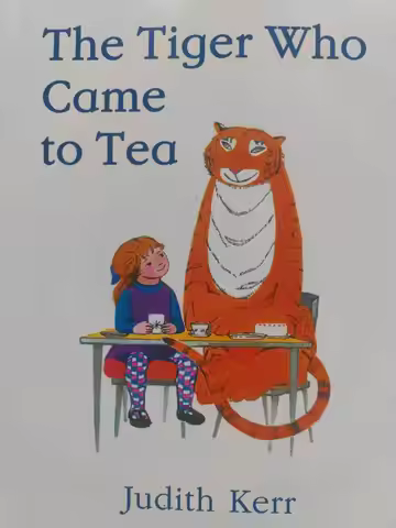 The Tiger Who Came to Tea Early Educational English Picture Short Story Book For Baby Kids Bedtime R