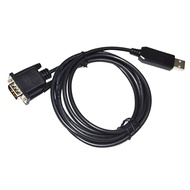 【Wamutzac】 Ftdi Ft232rl Usb Rs232 To Db9 D-Sub 9pin Male Adapter Plc Programming Cable For K10s1 Plc