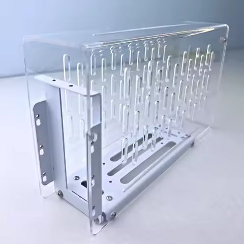 Laptop eGPU CASE External Graphics Card Bracket Base+Acrylic Frame Video Cards Dock GPU Holder for O