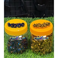 (SEBIJI) M5 Screw Visor Screw Skru Gold Titanium Size 8 Screw Visor Alloy M5 Screw Visor Screw Skru 