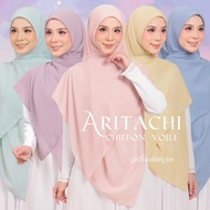 BAWAL ARITACHI PREMIUM CHIFFON VOILE BIDANG 60