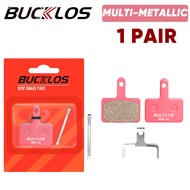 BUCKLOS BRP-01 Disc Brake Pads Resin Semimetallic MTB Hydraulic Brake Pads for SHIMANO B01S B05S Bic
