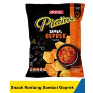 Piatos Chiki Geprek Sambal Flavor Size 20g Chiki Piatos Geprek Sambal Flavor Delicious Piatos Snack