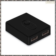 [L W H Y] USB 3.0 KVM Switch 1X2/2X1 Switch Switcher for Laptop Computer Printer Keyboard Mouse ABS 