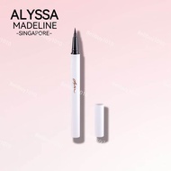 (Original) Alyssa Madeline Waterproof Eyeliner Black Evently Pigmented Longlasting Warna Hitam Makeu
