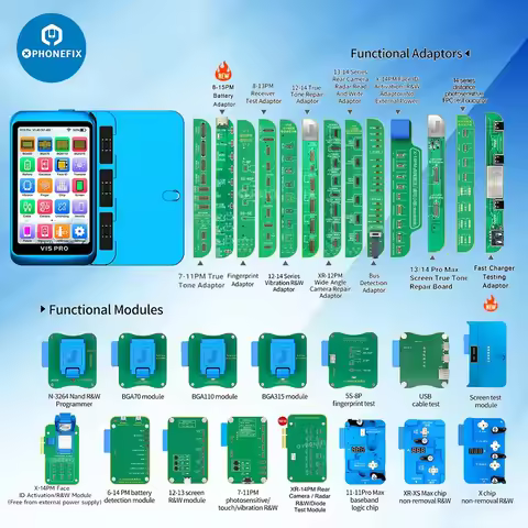 JCID V1S PRO Strongest Programmer BGA315 BGA110 BGA70 Compatible with Old Modules of PRO1000S and V1