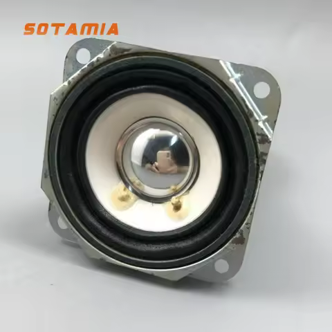 SOTAMIA 2Pcs 2.75 Inch Full Range Audio Speaker 72mm 8 Ohm 60W Home Theater Mini Fold Angle Speaker