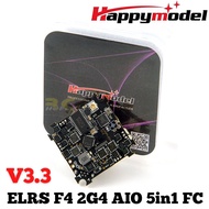 Happymodel ELRS F4 2G4 V3.3 AIO 5in1 Flight controller built-in SPI 2.4GHz ELRS RX HPF4-2G4